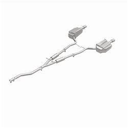 BRExhaust 2005-2008 Audi A4 Quattro 2.0L Ajustement Direct Système d'Échappement de Remplacement