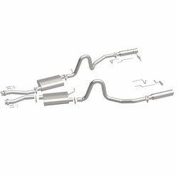 BRExhaust 1994-1998 Ford Mustang Ajustement Direct Système d'Échappement de Remplacement