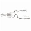 BRExhaust 1994-1998 Ford Mustang Ajustement Direct Système d'Échappement de Remplacement