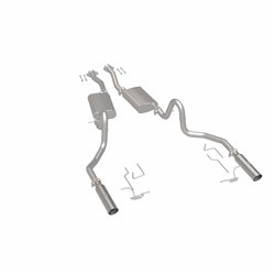 BRExhaust 1994-1998 Ford Mustang Ajustement Direct Système d'Échappement de Remplacement