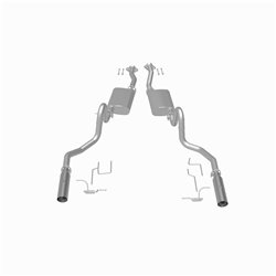 BRExhaust 1994-1998 Ford Mustang Ajustement Direct Système d'Échappement de Remplacement