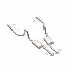 BRExhaust 1994-1998 Ford Mustang Ajustement Direct Système d'Échappement de Remplacement