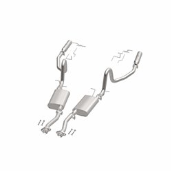 BRExhaust 1994-1998 Ford Mustang Ajustement Direct Système d'Échappement de Remplacement