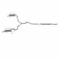 BRExhaust 2005-2007 Subaru Outback 3.0L Ajustement Direct Système d'Échappement de Remplacement