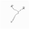BRExhaust 2005-2007 Subaru Outback 3.0L Ajustement Direct Système d'Échappement de Remplacement