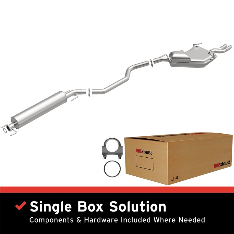 BRExhaust 1999-2003 Saab 9-5 3.0L Ajustement Direct Système d'Échappement de Remplacement