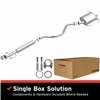 BRExhaust 2009-2014 Nissan Cube 1.8L Ajustement Direct Système d'Échappement de Remplacement