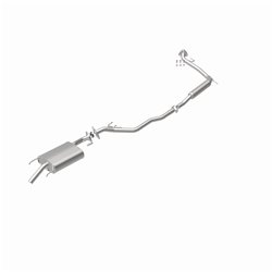 BRExhaust 2007-2008 Honda Fit 1.5L Ajustement Direct Système d'Échappement de Remplacement