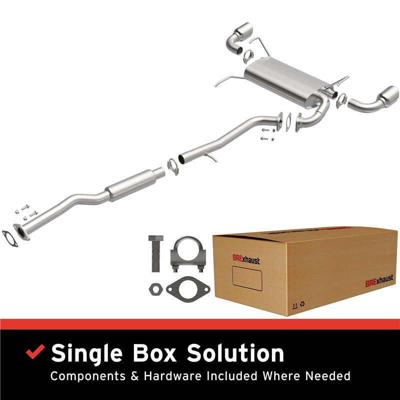 BRExhaust 2003-2007 INFINITI G35 3.5L Ajustement Direct Système d'Échappement de Remplacement