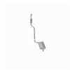 BRExhaust 2008-2012 Honda Accord 2.4L Ajustement Direct Système d'Échappement de Remplacement