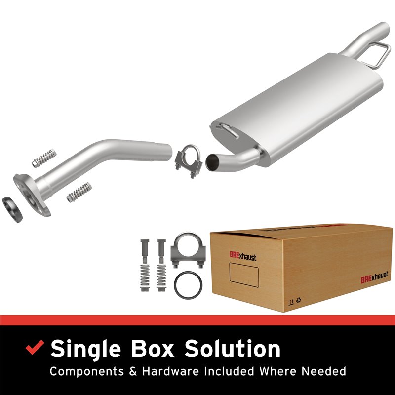 BRExhaust 2009-2013 Toyota Corolla 1.8L Ajustement Direct Système d'Échappement de Remplacement