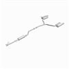 BRExhaust 2008-2012 Honda Accord 3.5L Ajustement Direct Système d'Échappement de Remplacement