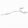 BRExhaust 2008-2012 Honda Accord 3.5L Ajustement Direct Système d'Échappement de Remplacement