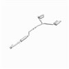 BRExhaust 2008-2012 Honda Accord 3.5L Ajustement Direct Système d'Échappement de Remplacement