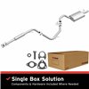 BRExhaust 1999-2003 Mitsubishi Galant 2.4L Ajustement Direct Système d'Échappement de Remplacement