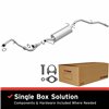 BRExhaust 2002-2004 Nissan Xterra 3.3L Ajustement Direct Système d'Échappement de Remplacement
