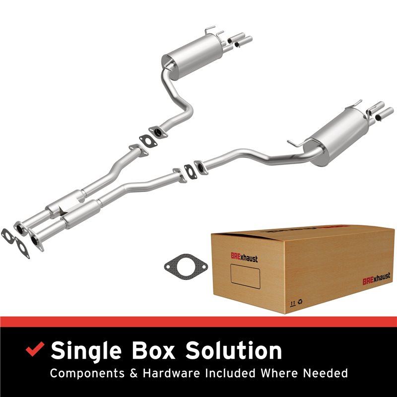 BRExhaust 1990-1996 Nissan 300ZX 3.0L Ajustement Direct Système d'Échappement de Remplacement