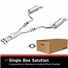 BRExhaust 1990-1996 Nissan 300ZX 3.0L Ajustement Direct Système d'Échappement de Remplacement