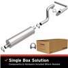 BRExhaust 1992-1996 Ford Bronco 5.8L Ajustement Direct Système d'Échappement de Remplacement