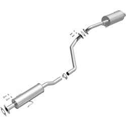 BRExhaust 2010-2013 Kia Forte Ajustement Direct Système d'Échappement de Remplacement