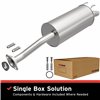 BRExhaust 2012-2015 Honda Civic Ajustement Direct Kit Silencieux