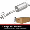 BRExhaust 2006-2011 Honda Civic Ajustement Direct Kit Silencieux