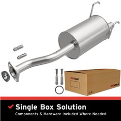 BRExhaust 1992-2000 Honda Civic Ajustement Direct Kit Silencieux