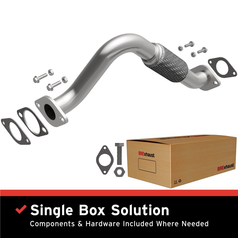 BRExhaust 2000-2004 Ford Focus 2.0L Ajustement Direct Kit Tube Avant