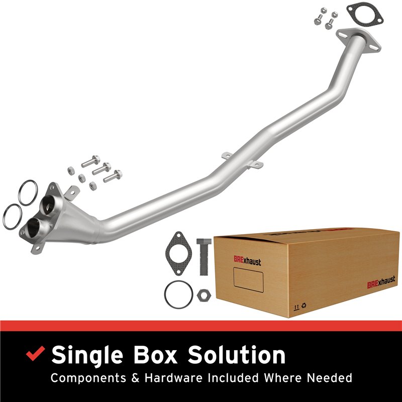 BRExhaust 1996-1997 Nissan Pickup 2.4L Ajustement Direct Kit Tube Avant