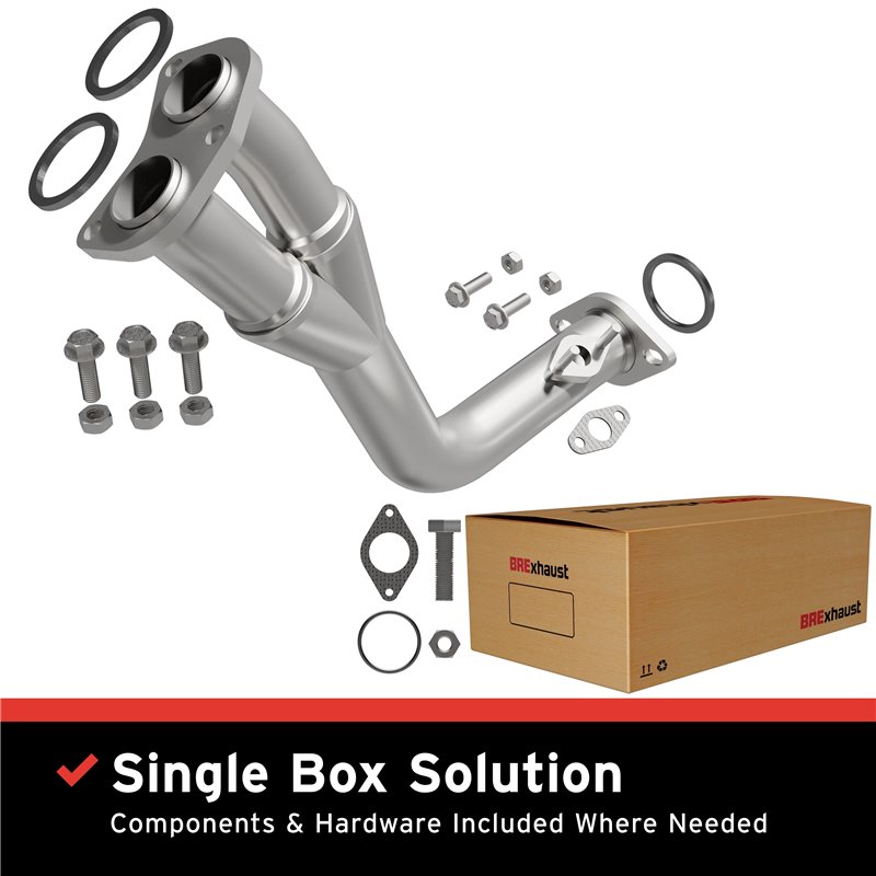 BRExhaust 1995-2000 Toyota Tacoma 2.4L Ajustement Direct Kit Tube Avant