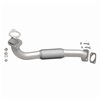 BRExhaust 2000-2004 Ford Focus 2.0L Ajustement Direct Kit Tube Avant