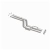 MagnaFlow 2006-2008 BMW Z4 Convertisseur Catalytique Ajustement Direct Norme Californie CARB