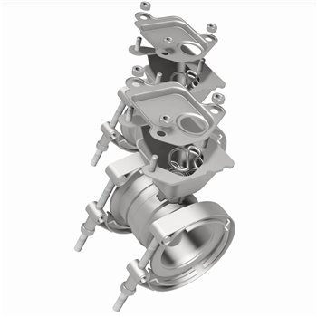MagnaFlow 2018-2022 Ford Mustang Active Double Mode Performance Échappement Control Valve Kit
