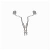 MagnaFlow 2010-2014 Cadillac CTS Série Route Cat-Back Système d'Échappement Performance