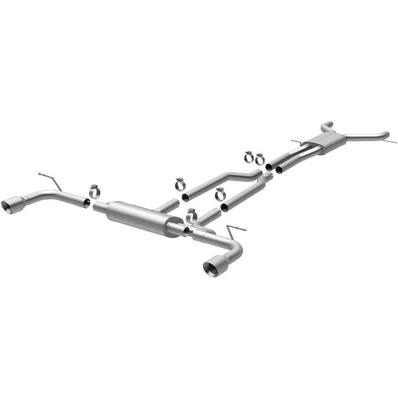 MagnaFlow 2007-2015 Audi Q7 Série Touring Cat-Back Système d'Échappement Performance