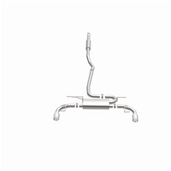 MagnaFlow 2014-2018 Mazda 3 Série Route Cat-Back Système d'Échappement Performance