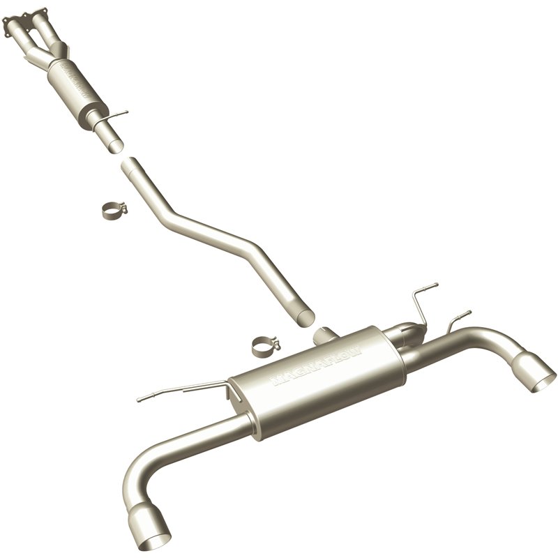 MagnaFlow 2008-2012 Land Rover LR2 Série Touring Cat-Back Système d'Échappement Performance