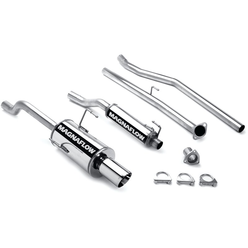 MagnaFlow 2001-2005 Honda Civic Série Route Cat-Back Système d'Échappement Performance