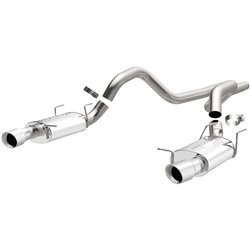 MagnaFlow 2011-2012 Ford Mustang Série Route Cat-Back Système d'Échappement Performance