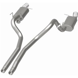 MagnaFlow 2011-2012 Ford Mustang Série Route Cat-Back Système d'Échappement Performance