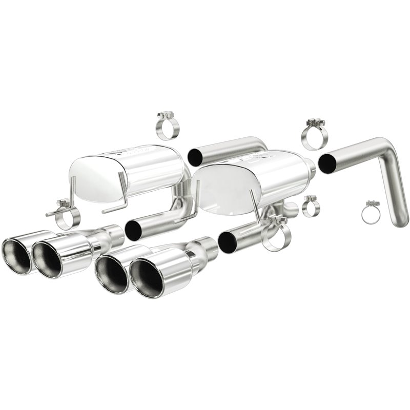 MagnaFlow 2005-2008 Chevrolet Corvette Série Route Axle-Back Système d'Échappement Performance