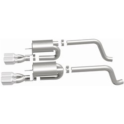 MagnaFlow 2005-2008 Chevrolet Corvette Série Route Axle-Back Système d'Échappement Performance