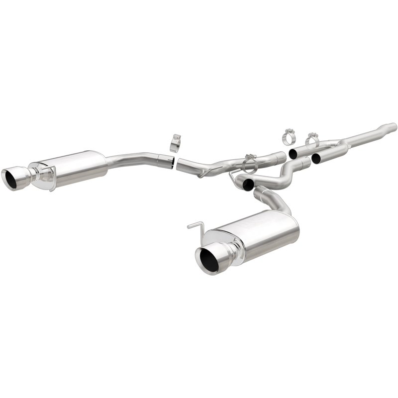 MagnaFlow 2015-2023 Ford Mustang Série Route Cat-Back Système d'Échappement Performance