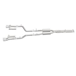 MagnaFlow 2015-2023 Dodge Challenger Série Compétition Cat-Back Système d'Échappement Performance