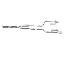 MagnaFlow 2015-2023 Dodge Challenger Série Compétition Cat-Back Système d'Échappement Performance