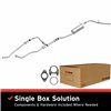 BRExhaust 1999-2000 Nissan Frontier 3.3L Ajustement Direct Système d'Échappement de Remplacement