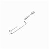 BRExhaust 2006-2011 Honda Civic 1.8L Ajustement Direct Système d'Échappement de Remplacement