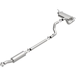 BRExhaust 2018-2024 Jeep Wrangler 3.6L Ajustement Direct Système d'Échappement de Remplacement