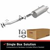 BRExhaust 2002-2004 Subaru Impreza 2.0L Ajustement Direct Kit Silencieux