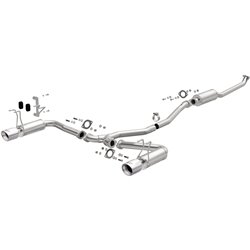 MagnaFlow 2016-2020 Honda Civic Série Route Cat-Back Système d'Échappement Performance